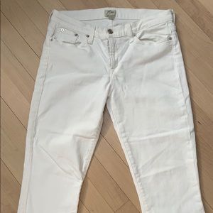 JCREW WHITE JEANS